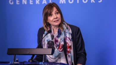 CEO Mary Barra discusses GM’s shift to hybrids