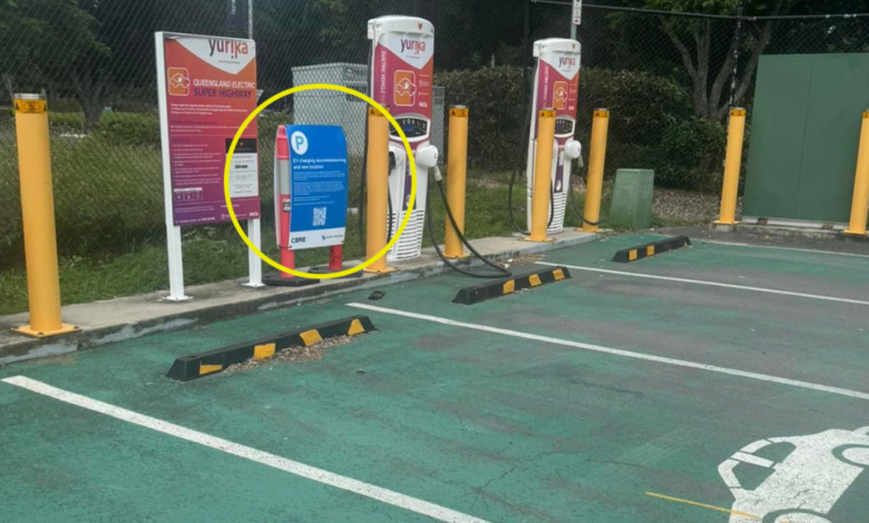 EV owner blasts ‘stupid’ charging bay move as surprising sign suddenly appears EV owner blasts ‘stupid’ charging bay move as surprising sign suddenly appears