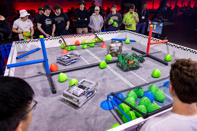 Purdue SIGBots robotics team wins national competition in Dallas Purdue SIGBots robotics team wins national competition in Dallas