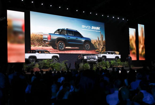 BYD Shark plug-in hybrid could compete with US pickups in Mexico BYD Shark plug-in hybrid could compete with US pickups in Mexico