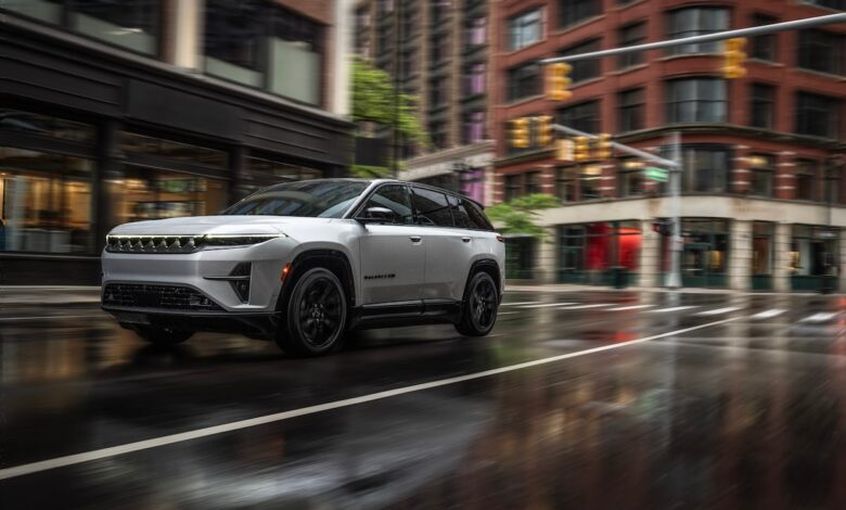 Jeep reveals its first global all-electric vehicle – the Wagoneer S – a sleek, road-going SUV Jeep reveals its first global all-electric vehicle – the Wagoneer S – a sleek, road-going SUV