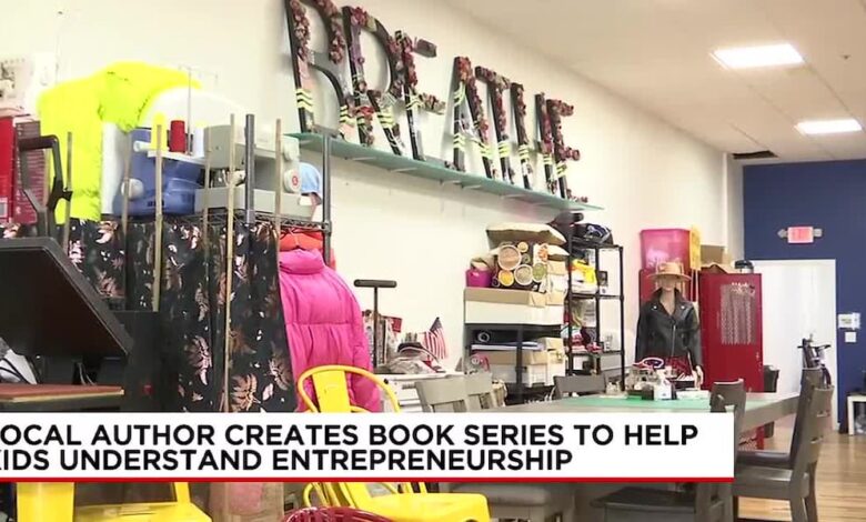 Local children’s author looks to inspire kids to become entrepreneurs Local children’s author looks to inspire kids to become entrepreneurs