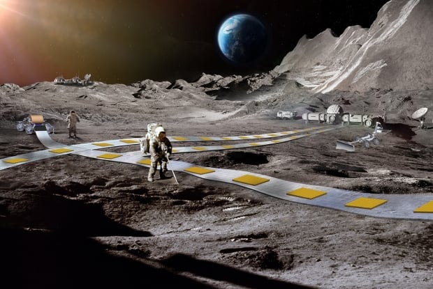 NASA reveals plans to build levitating robots on the surface of the Moon 165165