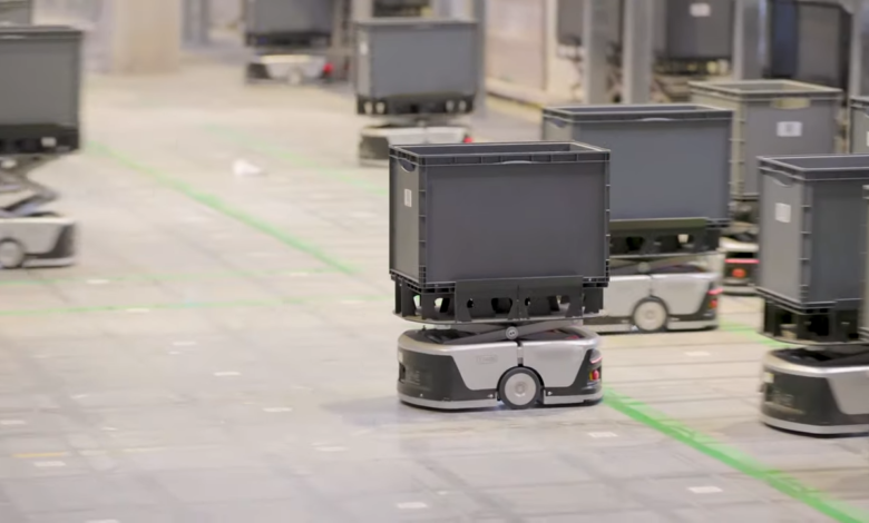 GXO implements automation system for 500 robots in French warehouse GXO implements automation system for 500 robots in French warehouse