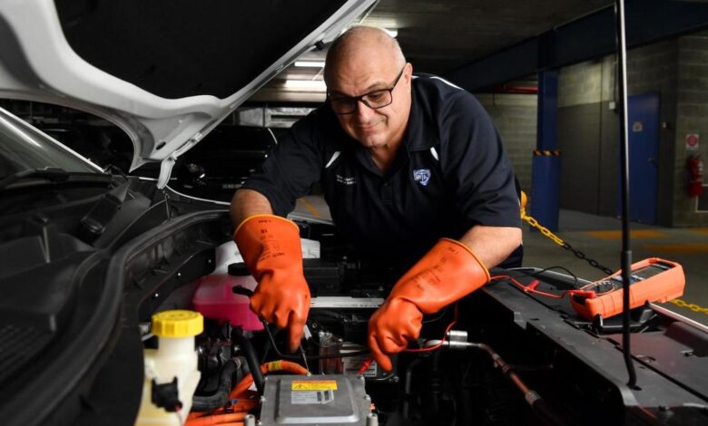 Training boost to repair electric car mechanic shortage
