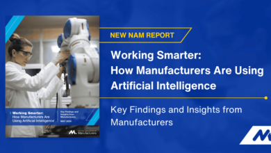 NAM Publishes First-of-Its-Kind Report on Vast Potential of Artificial Intelligence for Manufacturers