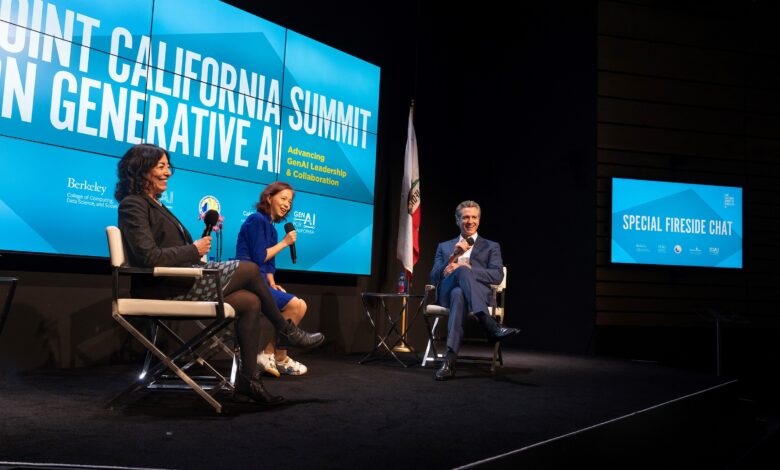 Governor Newsom convenes GenAI leaders for landmark summit Governor Newsom convenes GenAI leaders for landmark summit