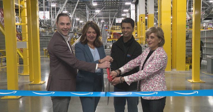 Amazon opens robotics warehouse in Calgary that comes with 1,500 jobs Amazon opens robotics warehouse in Calgary that comes with 1,500 jobs