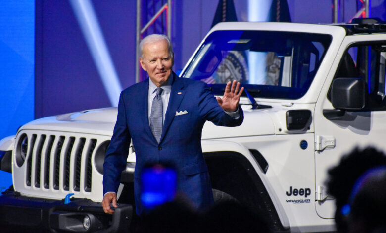 Biden policies aid Detroit in the electric vehicle race with China • Michigan Advance Biden policies aid Detroit in the electric vehicle race with China • Michigan Advance