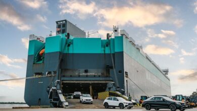 Brunswick port saw its busiest ever month for vehicle shipments