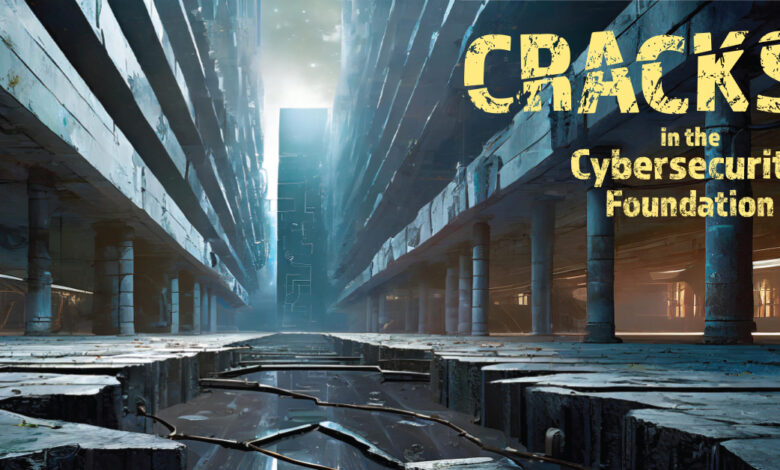 Cracks in the Cybersecurity Foundation Cracks in the Cybersecurity Foundation