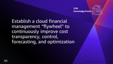 Establish a cloud financial management “flywheel” to continuously improve cost transparency, control, forecasting, and optimization