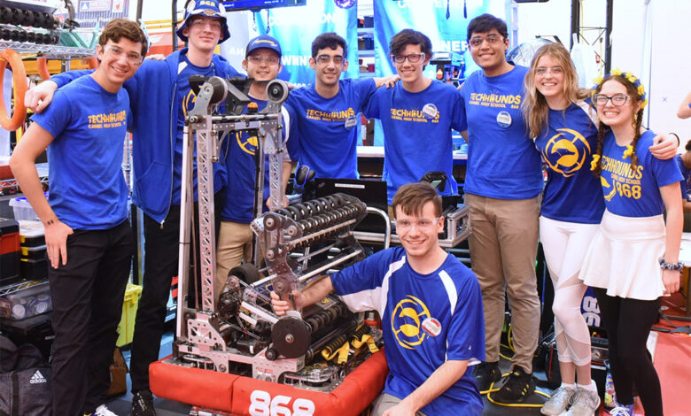 Carmel High School robotics team captures World Championship award Carmel High School robotics team captures World Championship award