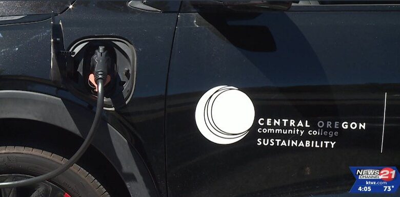 COCC adds EV charging stations at Bend, Prineville campuses and three electric vehicles to its fleet COCC adds EV charging stations at Bend, Prineville campuses and three electric vehicles to its fleet