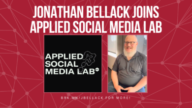 Jonathan Bellack Joins Applied Social Media Lab