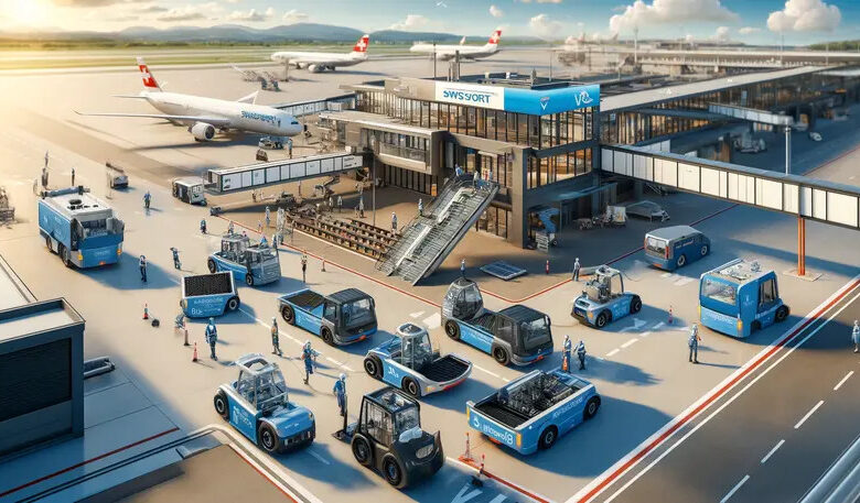 Swissport Advances Sustainability Goals with New Electric Vehicles at Basel and Geneva Airports