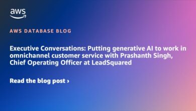 Executive Conversations: Putting generative AI to work in omnichannel customer service with Prashanth Singh, Chief Operating Officer at LeadSquared