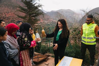 Salma Bougarrani's company has treated more than 200 million litres of water. Photo: Cartier