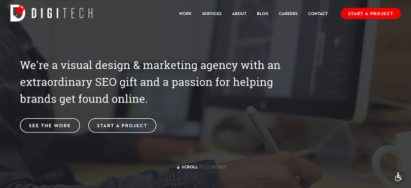 DIGITECH Web Design web design Austin