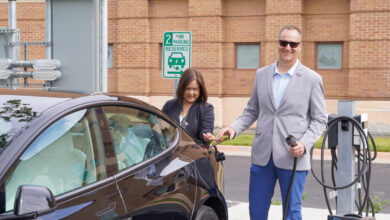 Public electric vehicle charging station opens at Ogden Municipal Building | News, Sports, Jobs