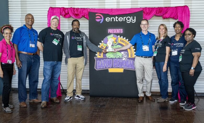 Entergy empowers future innovators at the Bayou Regional FIRST Robotics Competition Entergy empowers future innovators at the Bayou Regional FIRST Robotics Competition