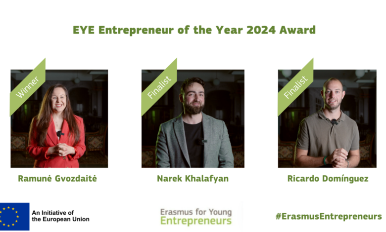 EYE Entrepreneur of the Year 2024 Award EYE Entrepreneur of the Year 2024 Award