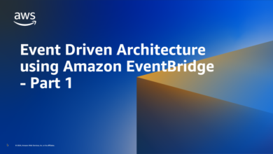 Event Driven Architecture using Amazon EventBridge – Part 1