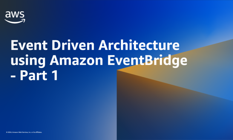 Event Driven Architecture using Amazon EventBridge – Part 1 Event Driven Architecture using Amazon EventBridge – Part 1