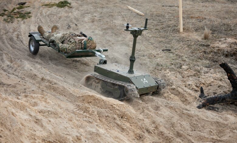 Ukraine Ramping Up Deployment of Military Robotic Platforms Ukraine Ramping Up Deployment of Military Robotic Platforms