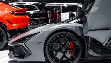 Lamborghini’s CEO says fully electric supercars are ‘not something that is selling so far’