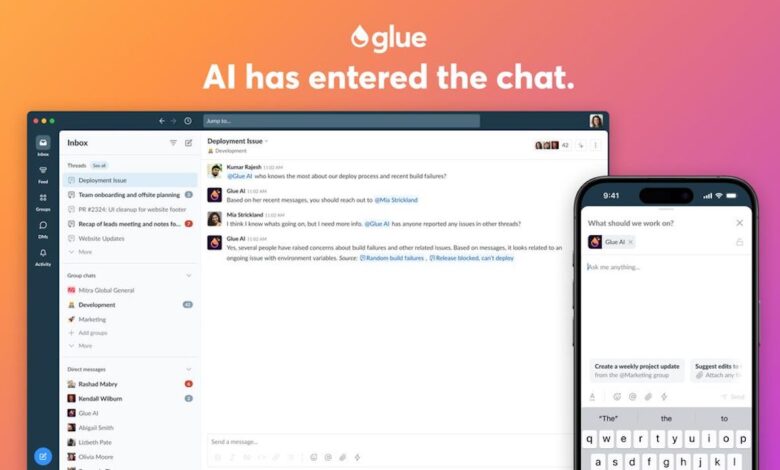 David Sacks Debuts Work-Oriented AI Chat Platform Glue David Sacks Debuts Work-Oriented AI Chat Platform Glue