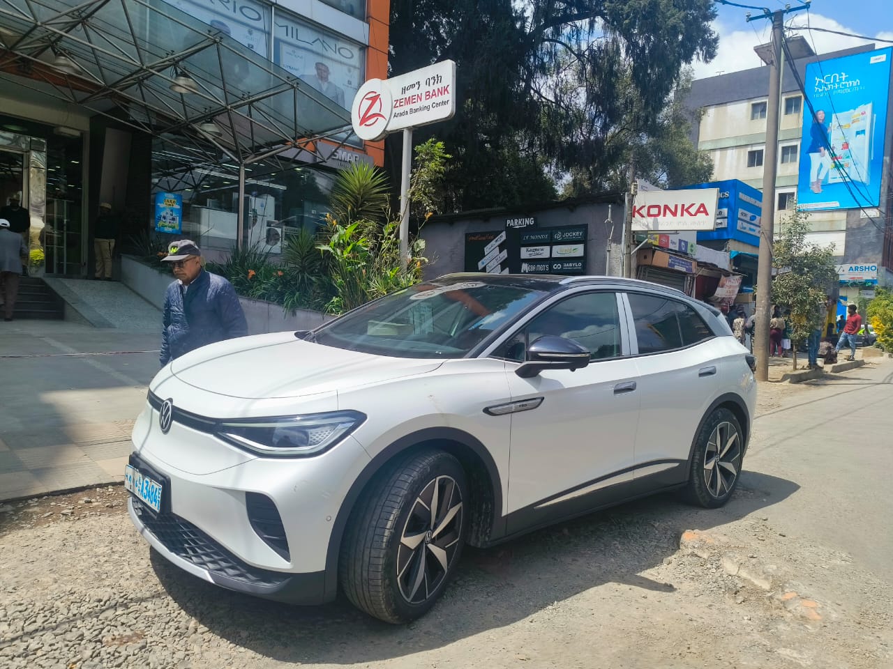 Ethiopa electric car VW ID.4