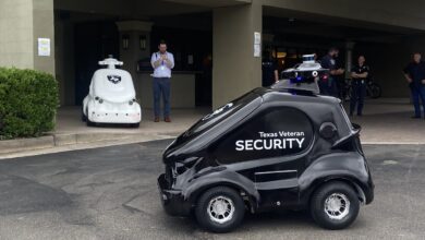 Autonomous robots from Singapore will guard San Antonio shelter