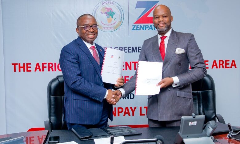Zenith Bank’s fintech subsidiary Zenpay partners AfCFTA on innovative trade portal Zenith Bank’s fintech subsidiary Zenpay partners AfCFTA on innovative trade portal