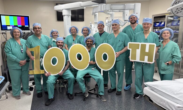 MetroWest Medical Center Achieves Robotic Surgery Milestone MetroWest Medical Center Achieves Robotic Surgery Milestone