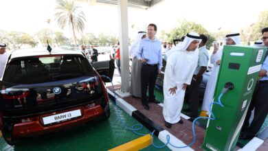 What happens if more people switch to driving electric vehicles in the UAE?