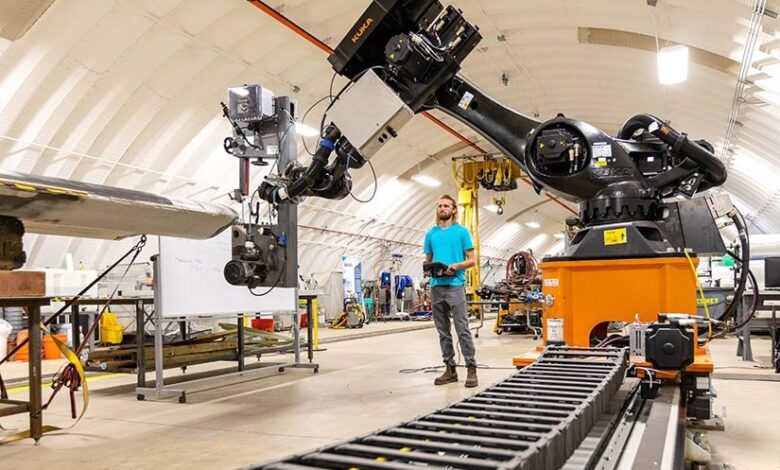 Robots Tackle Laborious Tasks in Wind Blade Production Robots Tackle Laborious Tasks in Wind Blade Production