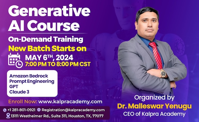 Register for Generative AI Course Register for Generative AI Course