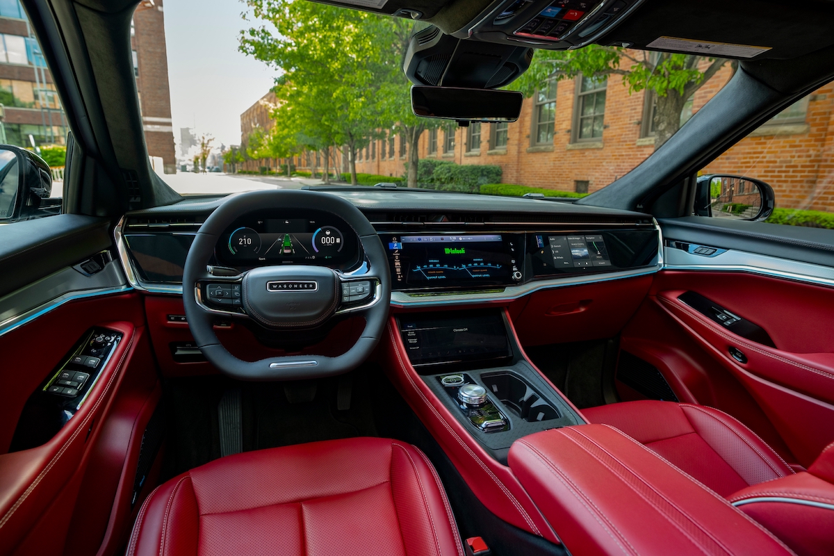 2024 Jeep® Wagoneer S Launch Edition Radar Red Interior