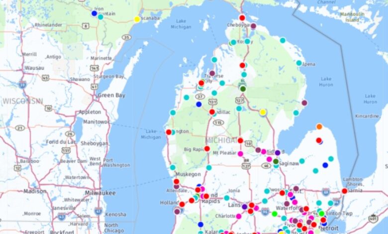 Michigan has 100-plus new public EV chargers. Here’s where to find them. Michigan has 100-plus new public EV chargers. Here’s where to find them.