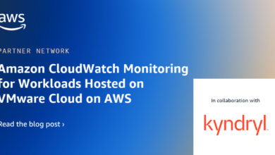 Amazon CloudWatch Monitoring for Workloads Hosted on VMware Cloud on AWS