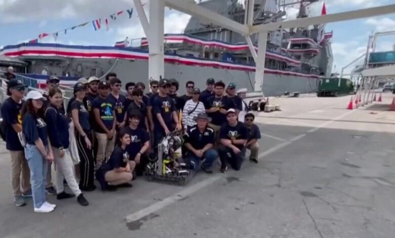 Coral Park Senior High School robotics team invited to tour Navy warship – NBC 6 South Florida Coral Park Senior High School robotics team invited to tour Navy warship – NBC 6 South Florida