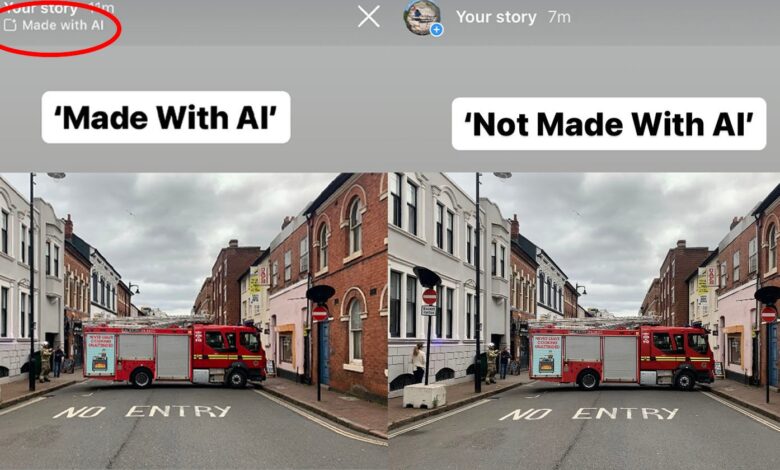 Instagram Photos Are Being Labeled ‘Made With AI’ When They’re Not Instagram Photos Are Being Labeled ‘Made With AI’ When They’re Not