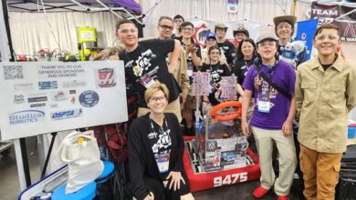 Youth robotics team recognized at 2 competitions