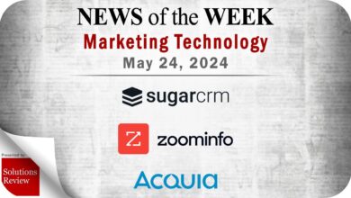 Updates from SugarCRM, ZoomInfo, Acquia, and More