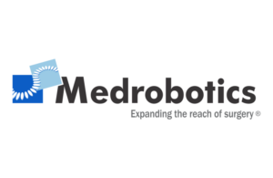 This is the logo of Medrobotics.