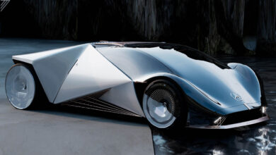 Mercedes-Benz supercar concept is the first automobile to have a music instrument built into its exterior – Yanko Design