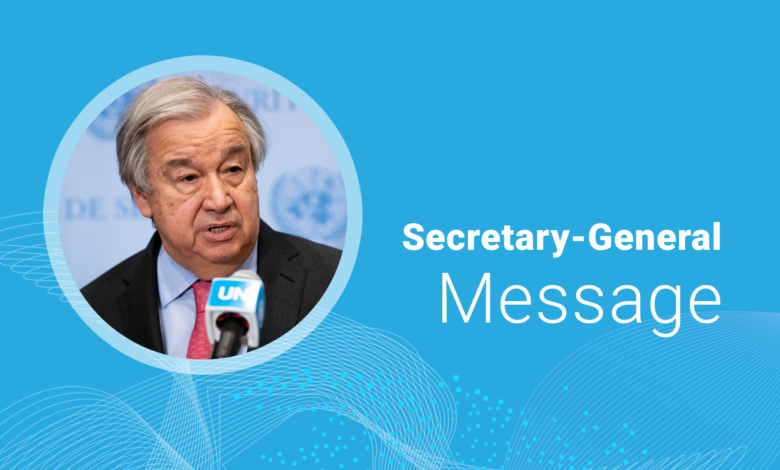 Message for World Telecommunication and Information Society Day Message for World Telecommunication and Information Society Day