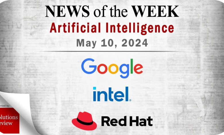 Artificial Intelligence News for the Week of May 10; Updates from Google, Intel, Salesforce & More Artificial Intelligence News for the Week of May 10; Updates from Google, Intel, Salesforce & More