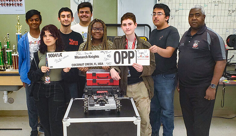 Monarch High’s JROTC Robotics Team Shines At World’s Largest Competition In Dallas Monarch High’s JROTC Robotics Team Shines At World’s Largest Competition In Dallas